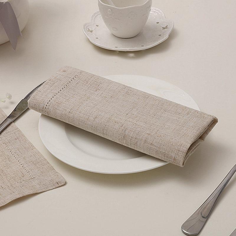 Premium Linen Napkins - 12 Piece Set | Tilly Living